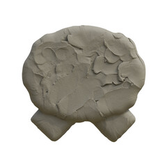 Clay or Plasticine 3D Alphabet or PNG Letters