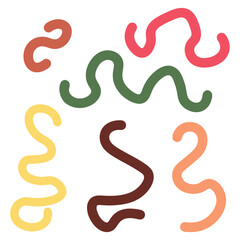 Abstract modern organic shape