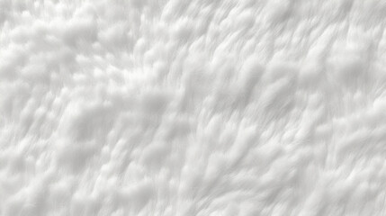 Obraz premium White Felt Fabric Texture Background - Textile Material - Generative AI