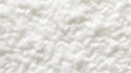 White Felt Fabric Texture Background - Textile Material - Generative AI