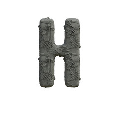 Clay or Plasticine 3D Alphabet or PNG Letters