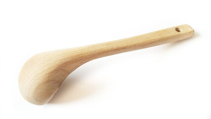 Wooden spatula and cooking spoons. Utensils for the kitchen prepare to cooking food isolated on white background