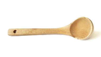 Wooden spatula and cooking spoons. Utensils for the kitchen prepare to cooking food isolated on...