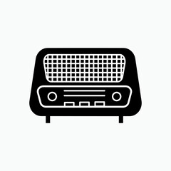 Radio Icon - Vector Sign and Symbol for Design, Presentation, Website or Apps Elements