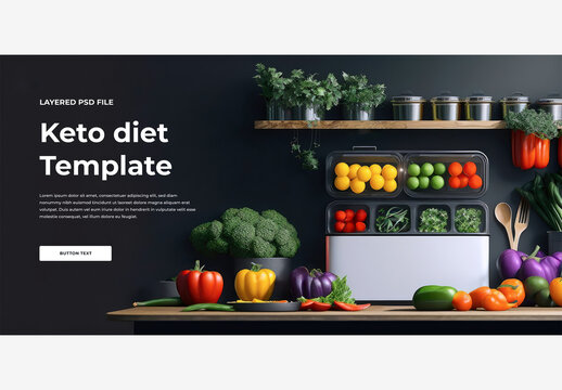 Fresh and Colorful: A Diverse  Vegetables and Fruits on Wooden Table, Black Wall with Pots  - Perfect for Foodies and Healthy Living Stock Photos Keto Diet, Zero Carbs, Mockup, Generative AI