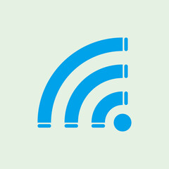 Wifi Signal Icon Modern Vector