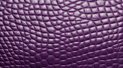 Purple Leather Fabric Texture Background - Textile Material - Generative AI
