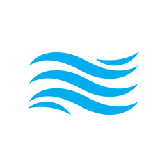 wave icon vector
