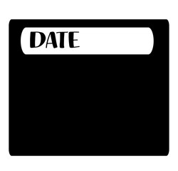 Flat search string for banner plan,calendar design. Computer interface. Vector illustration. Stock image.	