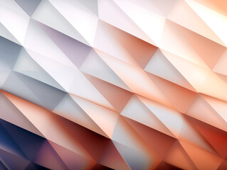 Fototapeta premium Abstract geometric gradient wallpaper Generative AI