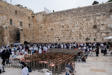 Obraz premium Jerusalem, Israel - 10 April, 2023