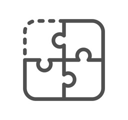 Business people and human resources related icon outline and linear symbol.