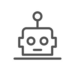 Data analysis related icon outline and linear symbol.