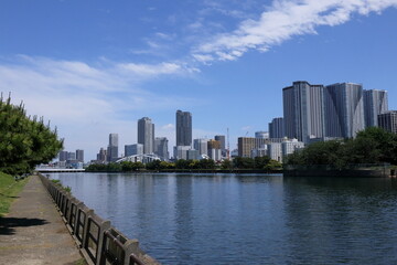 Fototapeta na wymiar 東京　中央区の風景