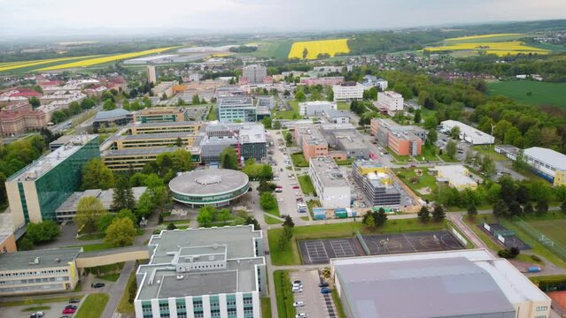 Multifunctional complex, Czech Republic, Ostrava VSB University, From Dron
