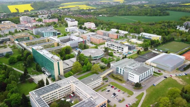 Czech Republic, Ostrava VSB University, multifunctional complex, From Dron.