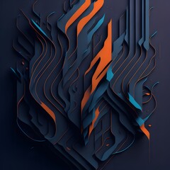 Abstract background - AI generated