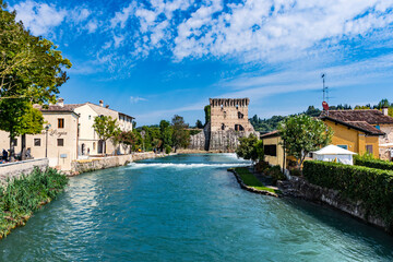 Borghetto sul Mincio , Malerischer Ort in der Nähe des Gardasees