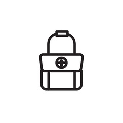 Bag Healthcare Kit Outline Icon