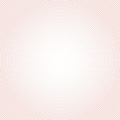 Geometric modern pattern. Pink ornament with dotted elements. Geometric abstract pink pattern