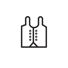 Clothes Dress Skirt Outline Icon