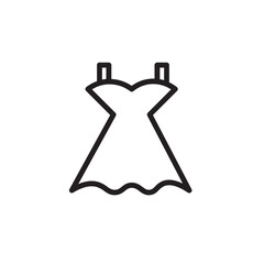 Clothes Dress Fashion Outline Icon