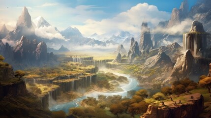 Amazing Landscape Game Artwork