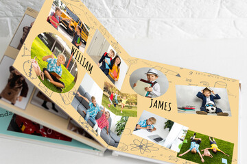 Fototapeta premium graduation album, photo book, image stories