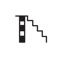 Stair Work Tools Icon