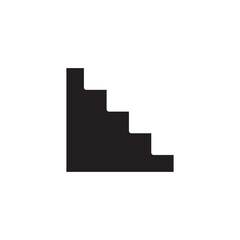 Obraz premium Stair Work Tools Icon
