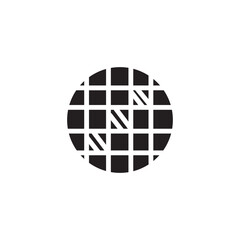 Grid Nearest Round Icon