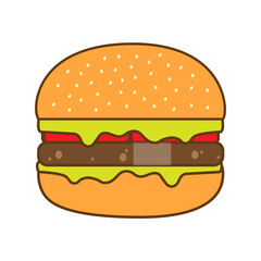 Hamburger Icon Illustration