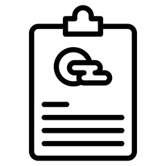 moon with cloud line 