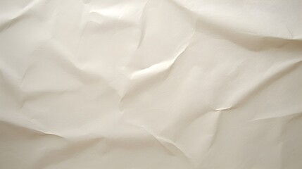 Fototapeta na wymiar Texture of white crumpled paper. Generative AI.