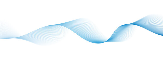 blue and white abstract background with flowing particles. Digital future technology concept. Abstract white paper wave background and abstract gradient and blue wave curve lines.	
