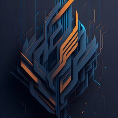 Abstract background - AI generated