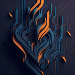 Abstract background - AI generated