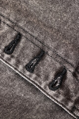 close-up of pure gray denim, close-up of jeans pants