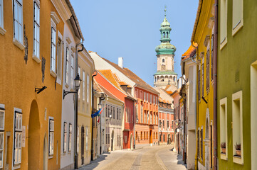 Sopron cityscape, Hungary