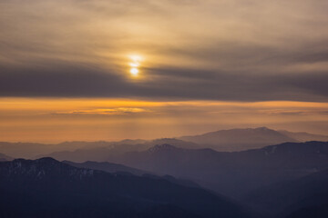 Sunset at Narkanda top