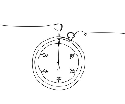 recommend clip art: Stopwatch, timer, clock one line art. Continuous line drawing of measurement, clock, counting, measure, watch, equipment, time, accuracy, alarm, interval, speed, counter