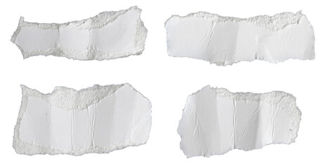 a white piece of paper on a transparent isolated background. png
