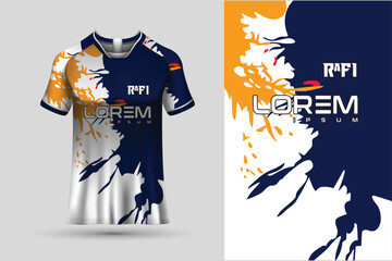vector soccer jersey template sport t shirt design © Ayesha Design