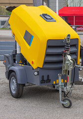 Portable Air Compressor Trailer
