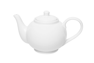 Tea pot on a white background
