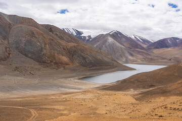 mountain lake, very beautiful scenery