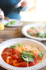 トマトスパゲッティ