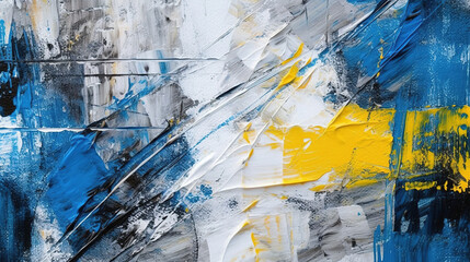 Fototapeta premium Abstract art oil brush texture