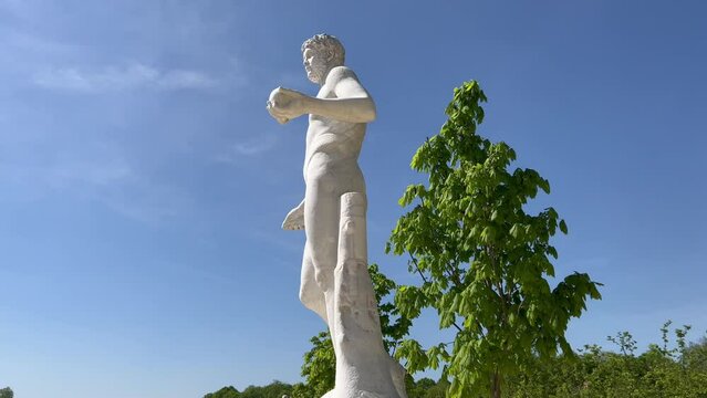 Versailles, France: Gardens of the Versailles Palace near Paris, France.