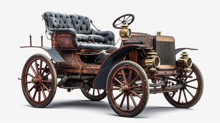 Fototapeta na wymiar Vintage Car from the 1890's